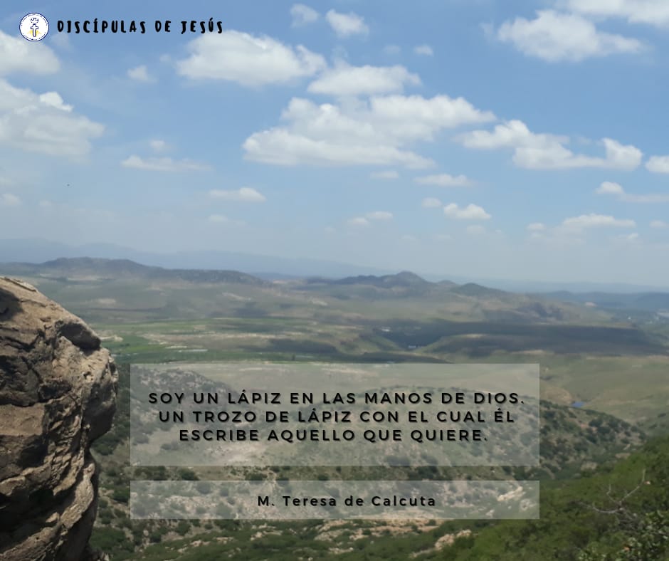 HermanasDJ's tweet photo. Seamos dóciles a la voluntad de nuestro creador y repitamos en nuestro interior como Sta. Teresa de calcuta ... https://t.co/BWYOohQ9Xp