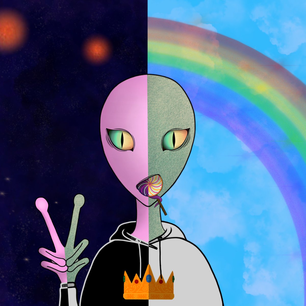 AlienAntPharm's tweet photo. CONGRATULATIONS and welcoooooome to the AAP family @mypreciousfx !!! Great talking to you as well! Much love my friend, happy to have you here, and if you ever need anything don't hesitate to reach out! ❤️❤️🙌👽🛸🎉 https://t.co/jlSFswHD9e