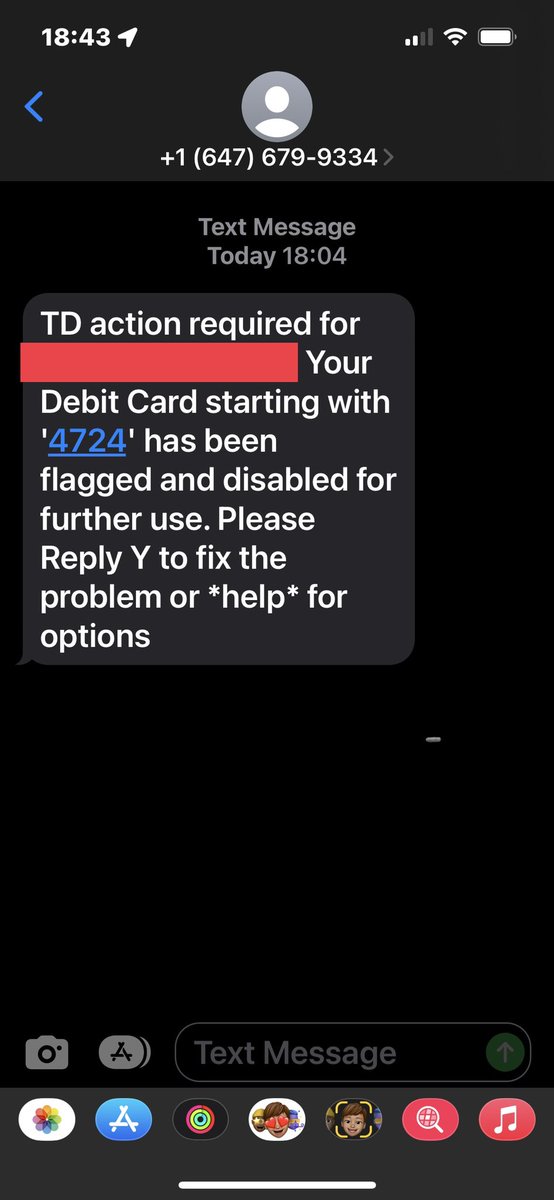 toronto_dadpool's tweet photo. @TD_Canada this scam has been active for quite some time.  Isn’t it time to fix the issue??? https://t.co/gbhYBUoDDM