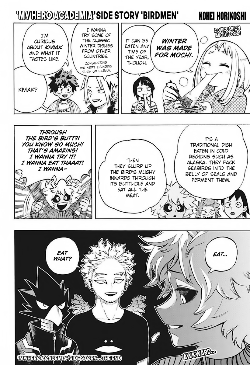 Winter Extra included with chapter 339 (January 4, 2022) 

"Eat what?" Whatever answer you choose it's all levels of wrong. 