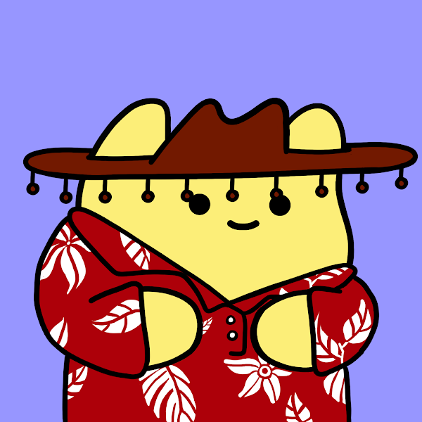 Command_CL's tweet photo. @CoolmanUniverse only 50 with the Sombrero Hat @coolcoffeedan @CryptoEcoleon https://t.co/L4gIbZS9ut