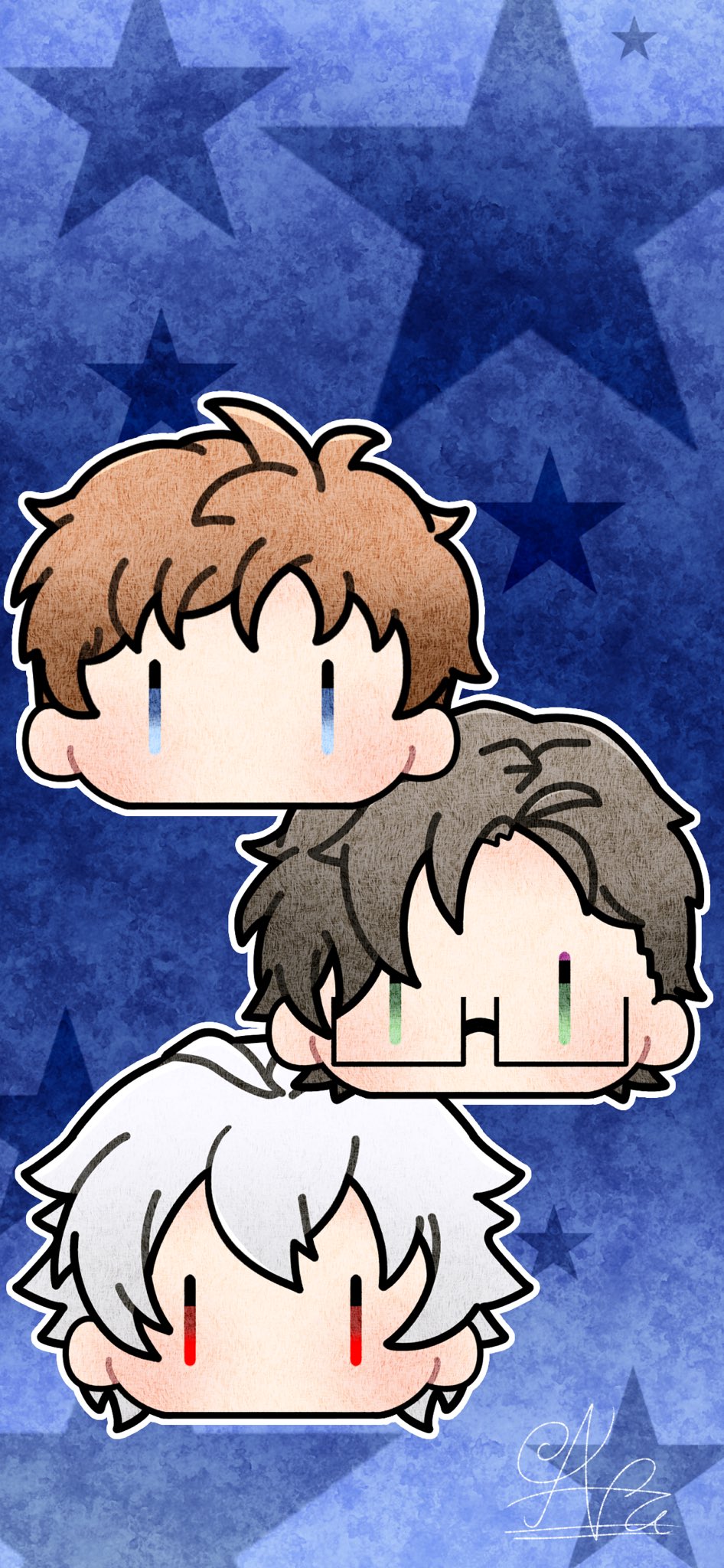 あらまる マットリの壁紙 かわちい ヒプノシスマイク ヒプマイ イラスト ヒプマイファンアート デジタル T Co Ksgndjavxz Twitter