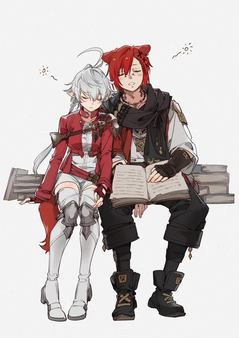 💤❤️💤
#FFXIV #FF14art 