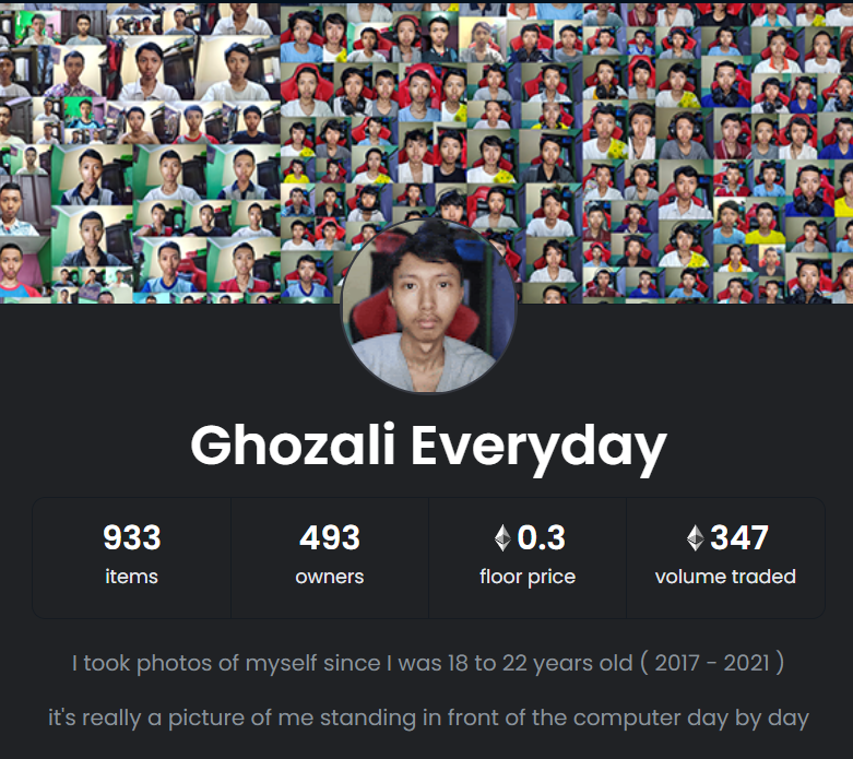 duckienft's tweet photo. 👉Ghozali Everyday

📸 Features @Ghozali_Ghozalu  selfies NFT taken every day for 5 years, and sold out in only a few days!

🤝 Tag him for us to meet up and do partnership with him! #DuckieLandEveryday

#GhozaliGangs #GhozaliGang #GhozaliJuraganNFT #NFT #P2E https://t.co/ayRZz62lli