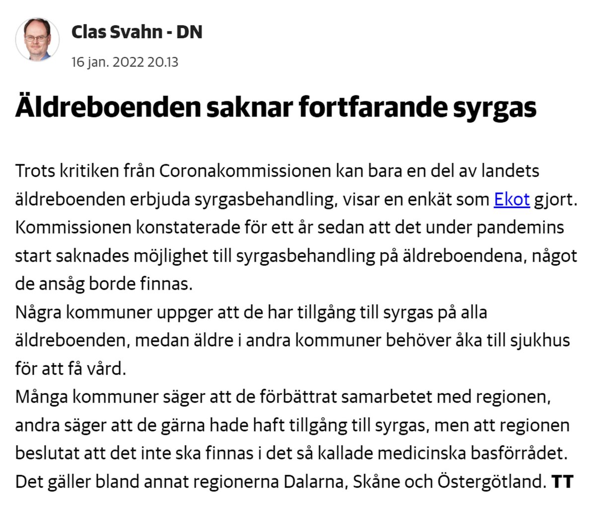 heartsteered's tweet photo. Hur är det ens möjligt att syrgas inte krävs av #Regionerna att ha i medicinska basförrådet & inte på alla hem där äldre samt de i riskgrupper bor? Känner sorg över läget nu i denna #pandemi för de som bor & är sköra i Dalarna, Skåne & Östergötland (#SmittBritt)! #svpol #Sweden https://t.co/hHTSx2mUAJ