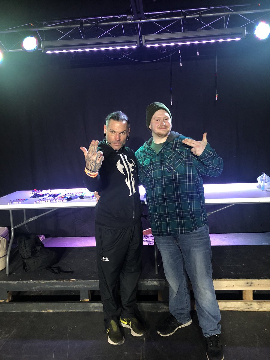 ChanmanMayo's tweet photo. A dream come true. I still can’t believe this happened. I never thought I would a chance to meet him, but I’m happy that I did and I won’t forget it. https://t.co/8zUgY9JL5z