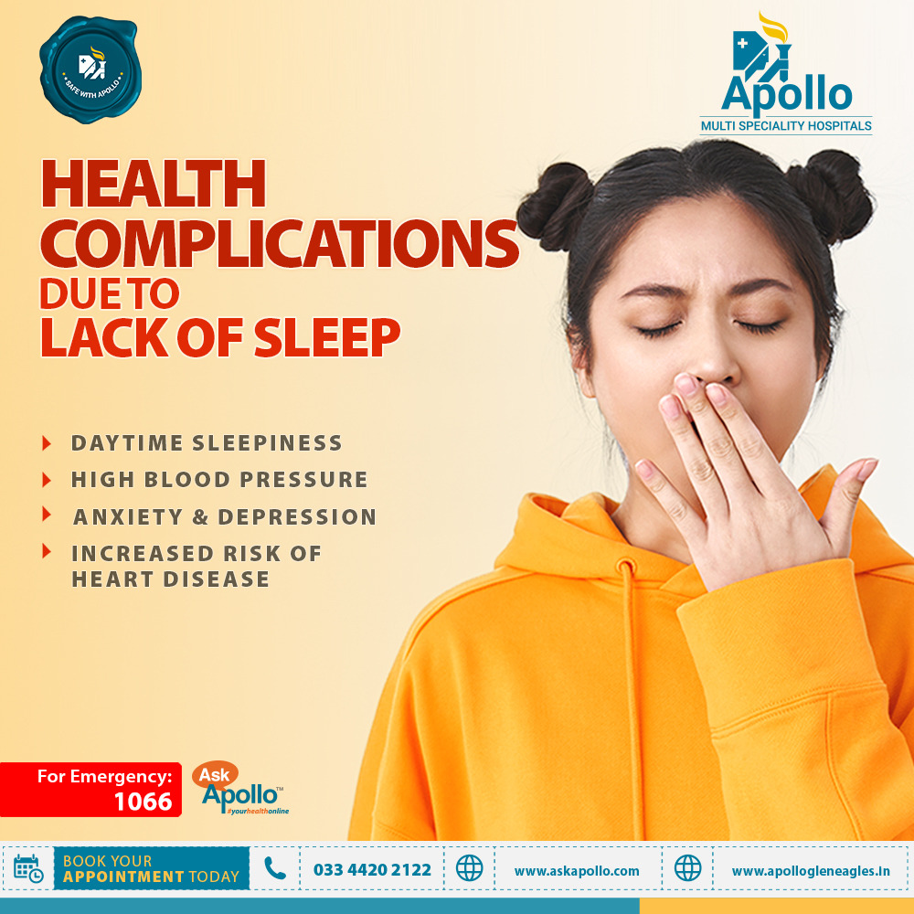 apollo_kolkata's tweet photo. Lack of proper sleep may put your physical and mental health at risk.
#Medsolutions #lackofsleep #healthcare #kolkata @WHO
https://t.co/v2U0C4D6oy https://t.co/LYeuGAoGos