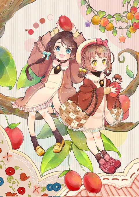 かわいいものを描きたい人です。
#絵柄が好みって人にフォローされたい 