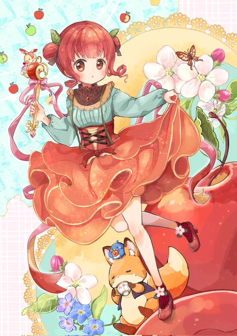 かわいいものを描きたい人です。
#絵柄が好みって人にフォローされたい 