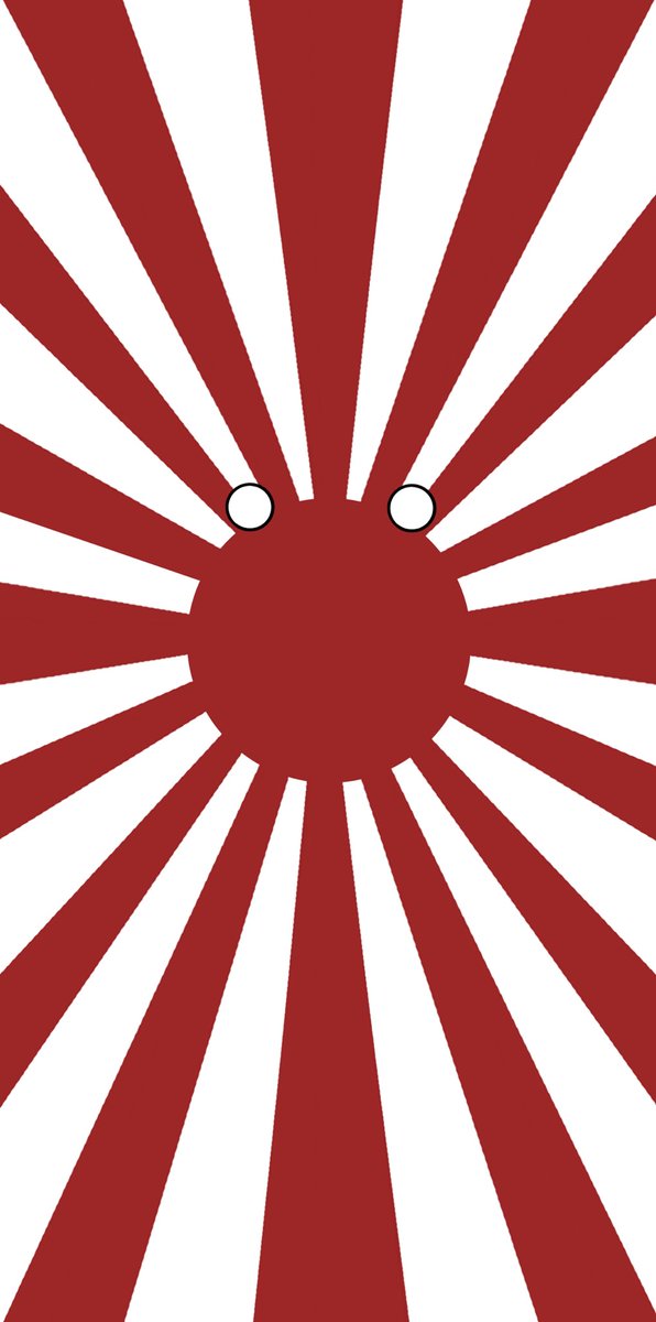 Shirokuma なかったので作りました ジャパンライヒタングル スマホ用壁紙 サイズ 2484 1284 左が陸軍旗で右が海軍旗です ポーランドボール Polandball 旭日旗 大日本帝国 待ち受け T Co Stpyobic2a Twitter