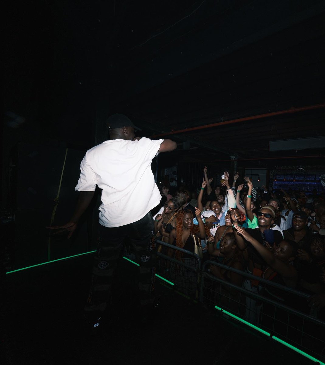 heavyrotationza's tweet photo. Friday night was special. Thank you to everyone that came out to show us love. 

S/O @bone_soda &amp; Backyard! 

📸 @lildiorchain https://t.co/Xj4CyXFz9f