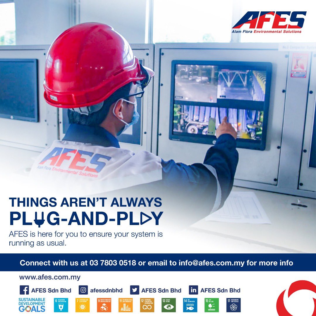 TMReserve's tweet photo. You can always count on AFES operations team to keep your building or facility’s systems in shape and running smoothly.
Want to know how we do it? Call us at 03-78030518 or email at info@afes.com.my
#FacilityManagement
#AFESwecare
#YourSustainabilityPartner
#FreedomTomorrow https://t.co/hjKMhBpGz7