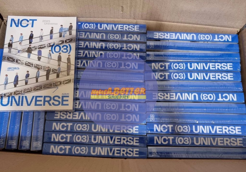 muchbetter212's tweet photo. [พร้อมส่ง/ส่งของได้ทุกวัน) NCT2021 : UNIVERSE (PB VER.) 

🔥🔥🔥 พิเศษ ลดเหลือ 724 บาท 🔥🔥🔥

✔️ ทำรายการผ่าน shopee / เก็บเงินปลายทางได้ 
✔️ มีโปสเตอร์ใหญ่ 
** สามารถทำรายการได้เลยโดยไม่ต้องสอบถามทางร้าน *** 

https://t.co/vgZepkmQFm

#ตลาดนัดnct2021 https://t.co/qNfd2xMP9n
