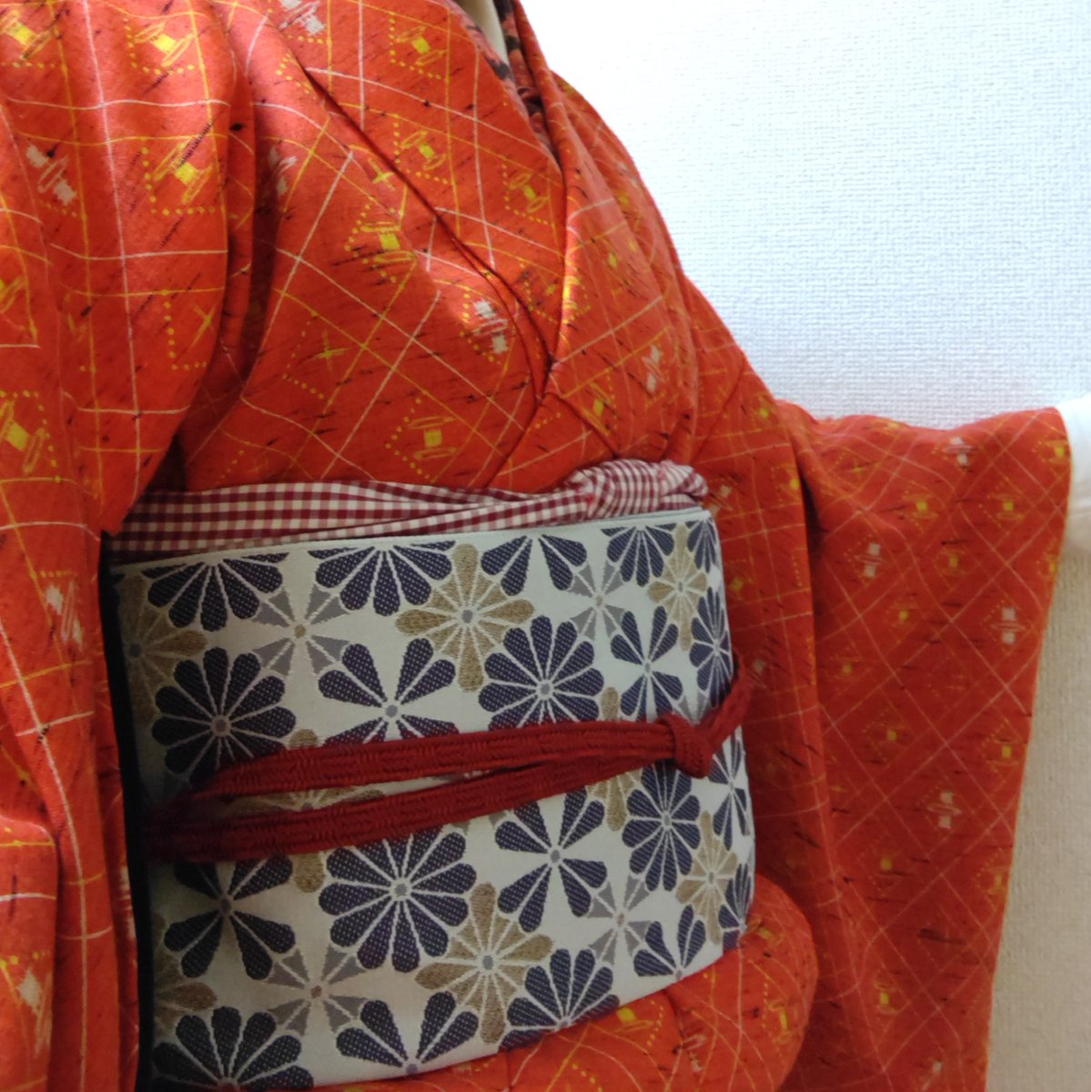 uroyonomik's tweet photo. 軽装帯を手に入れてさっそくやってみてるわけですよ。便利。
2枚目はさっそくやった胴の方だけ。笑 https://t.co/3wBLvxVzhV