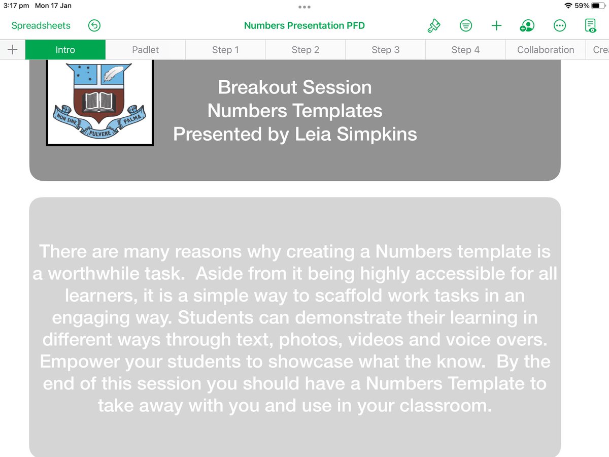 LeiaSimpkins's tweet photo. On a role with creating Numbers templates to share with my colleagues.  Ready to start the year. #AppleTeacher #NumbersApp #2022 https://t.co/wyRStatIEM