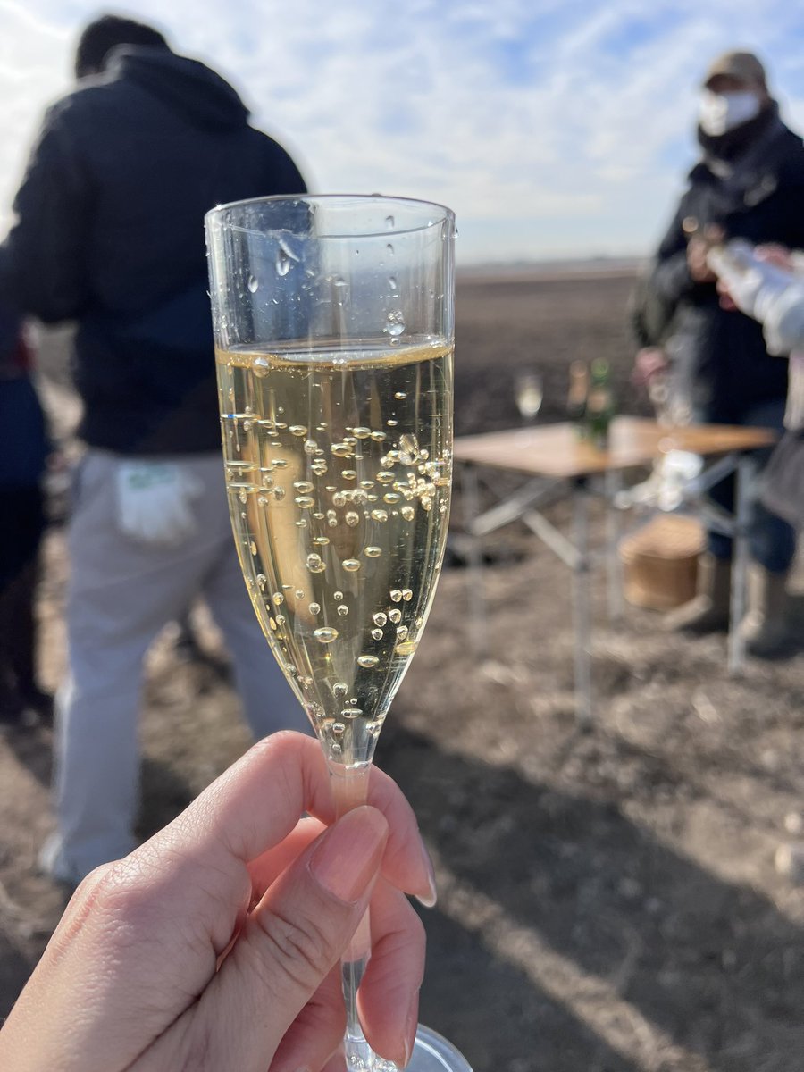 mayakotakaki's tweet photo. 着陸後、フランスが由来という初フライト記念のシャンパン(ノンアル)での乾杯🥂&火の神様への感謝と今後の安全飛行のお祈りのために髪を燃やしました🔥
古河市熱気球フリーフライト体験
#茨城 #古河市
#まくらがDMC
#winbal #気球 #熱気球
#ウイニングバルーンクラブ https://t.co/CjJaPqqhfL