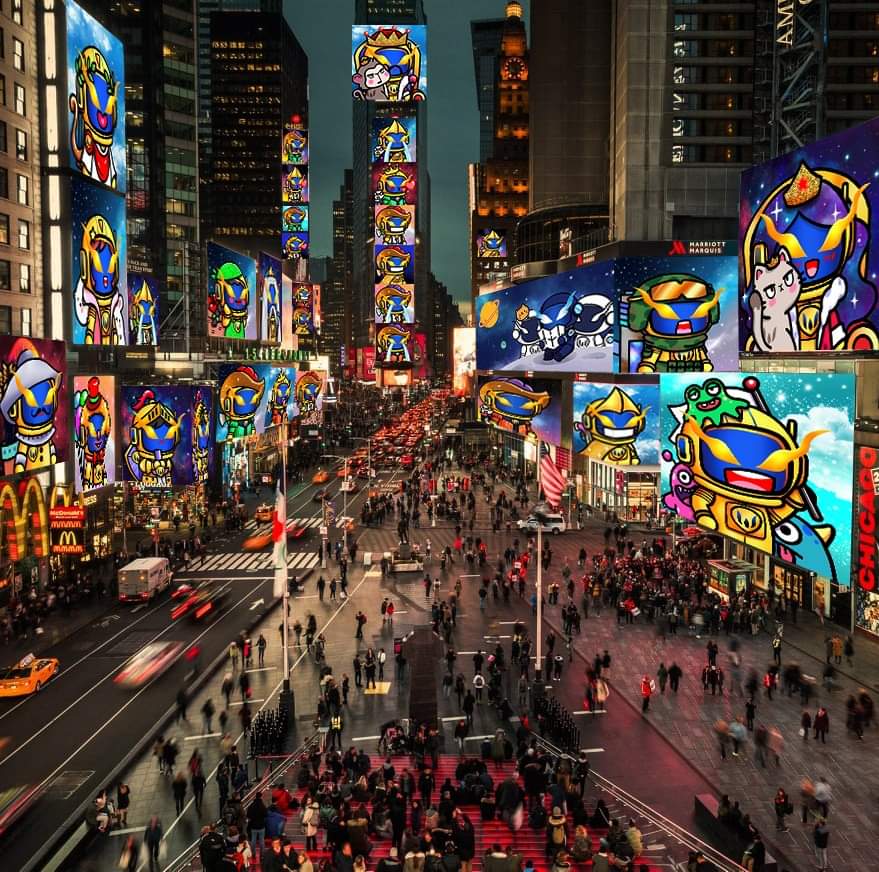 <a href="/MissionSaturn/">MissionSaturn 🚀</a> <a href="/MetaWardenGuild/">MetaWarden</a> ไปให้สุดดด แล้วหยุดที่ Times Square 🎉🎉🎉🎉

#MetaWardenNFT #MetaWardenFanArt #MWYC #MetaWardenMeme #MWAD #NFT #NFTTHAILAND