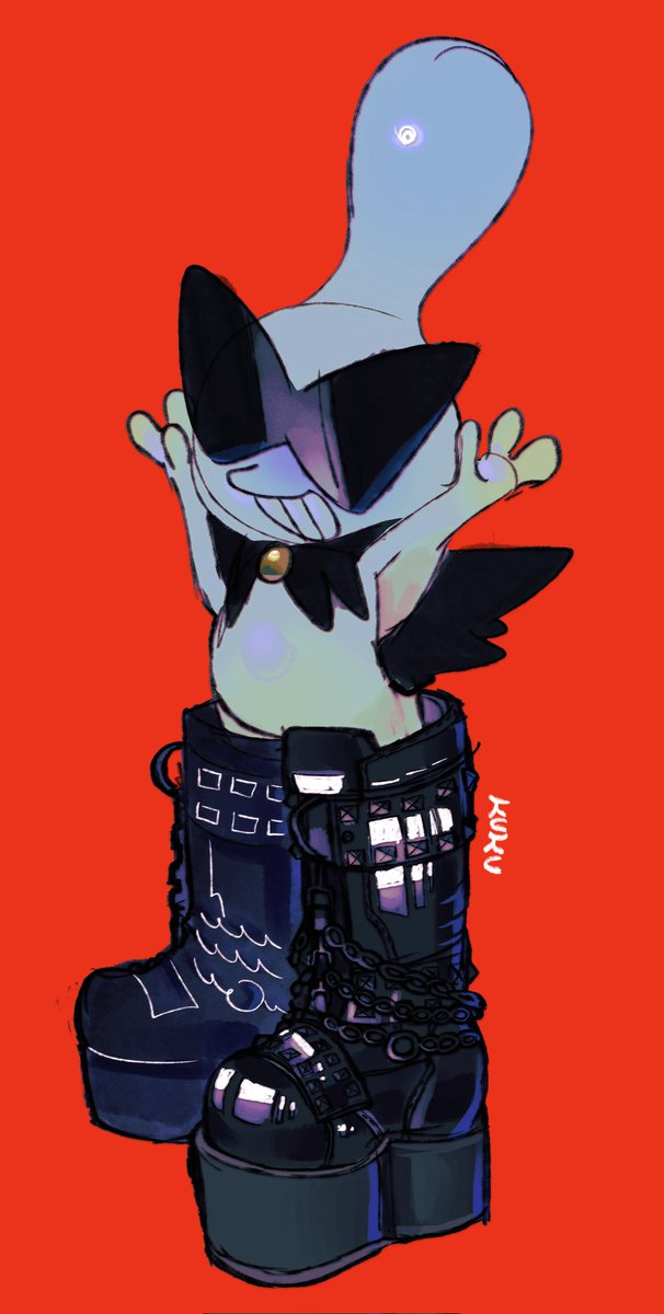 Kukuu031's tweet image. orbulon w demonias &amp;lt;33 #sketch #WarioWare