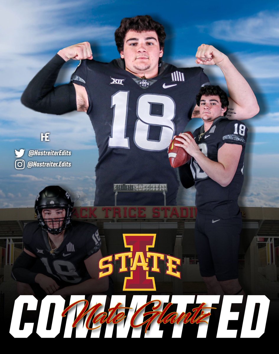 Always bet on yourself!🙏
COMMITTED!!!🌪 #GoCyclones