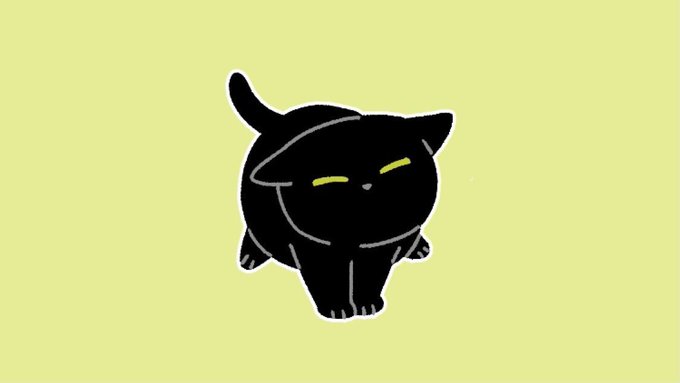 「黒猫 瞑目」のTwitter画像/イラスト(人気順)