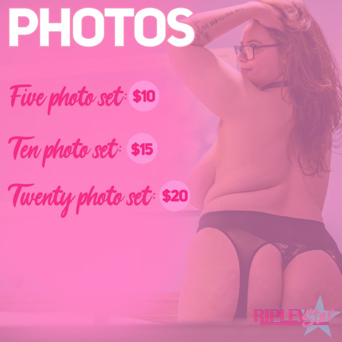 Custom Content prices!  Payment through paypal, message me with what you're looking for and I'll give<a href="/tag/bbw"class="tags"><span>#bbw</span></a><a href="/tag/chubby"class="tags"><span>#chubby</span></a><a href="/tag/nsfw"class="tags"><span>#nsfw</span></a>