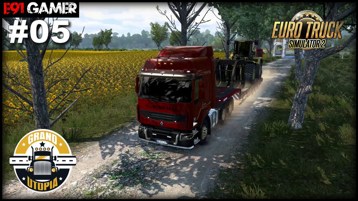e91gamer's tweet photo. ETS 2: Mapa Grand Utopia | #05 Renault Premium: Lossande Gelèsse - Aix Noulette Sur Hulluch
🎦 https://t.co/8gg30IxMYE
♦️Inscreva 👍Curti 🌍Compartilha 
#E91Gamer #EuroTruckSimulator2 #SCSSoftware 
#BestCommunityEver #ETS2 #MapMod #ETS2Mods 
#GrandUtopia #MapaGrandUtopia #Renault https://t.co/FmWF2x4c4Y