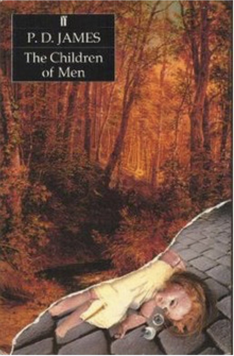 BDReeves's tweet photo. It’s weird when you re-read nostalgic apocalyptic books like P. D James’ Children of Men written in 1990’s but set exactly in the year 2020 when a virus sweeps the world rendering humanity infertile - did other writers ‘predict’ a pandemic with such precision? #WritingCommunity https://t.co/u6a5PJ6x0o