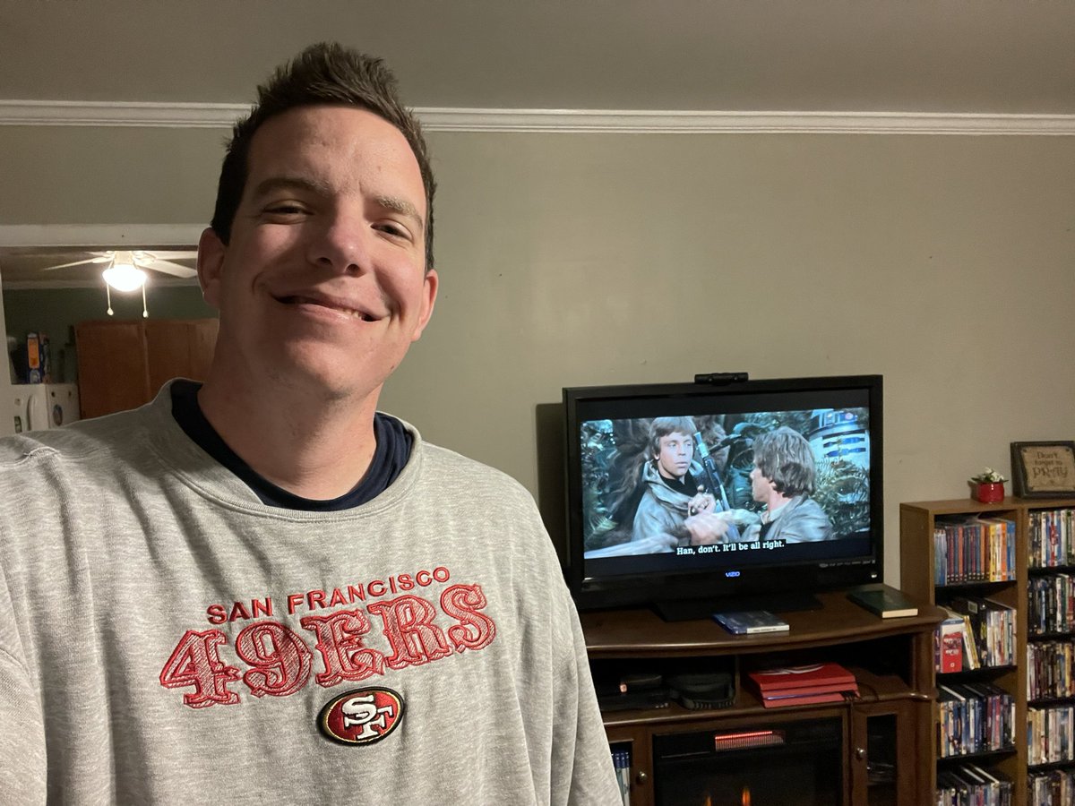 Baseball_fan80's tweet photo. @howertonjosh Loved the sermon today, my Niners victory was the second best thing I watched today 😃 https://t.co/gnRJAZc4s0
