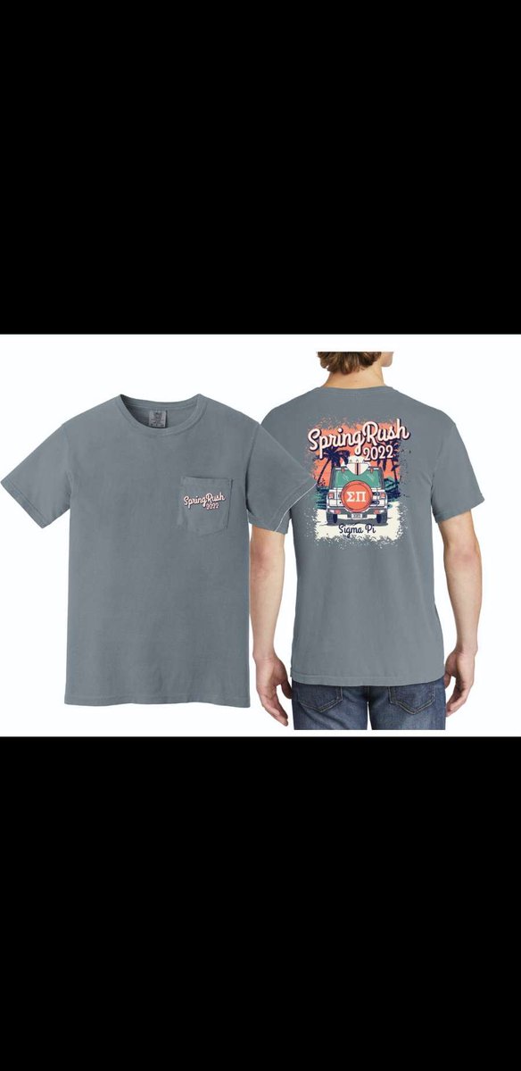 Spring Rush Shirts!!