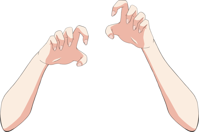 Finger Hand Anime Transparent PNG  960x578  Free Download on NicePNG