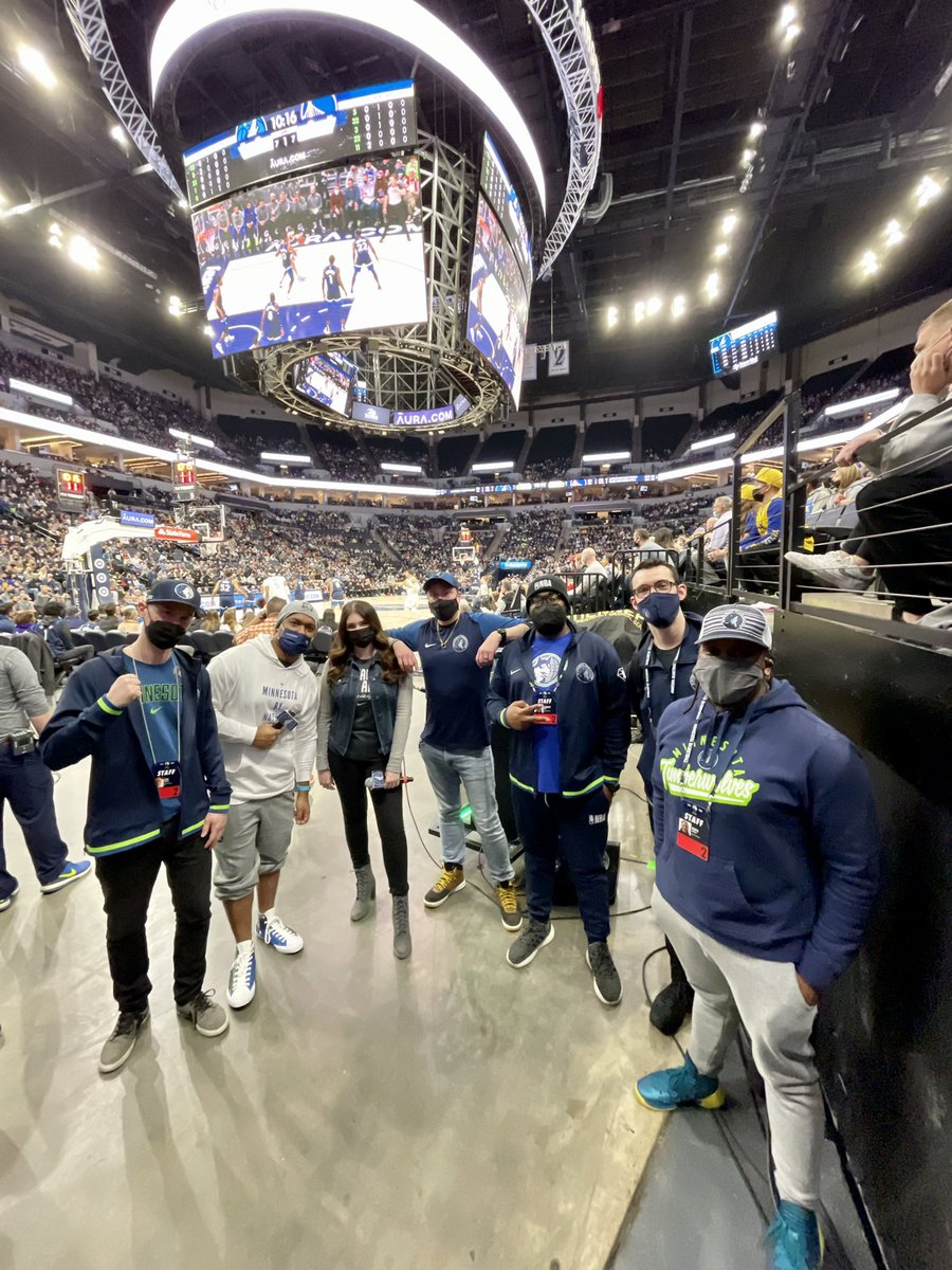 GenNOWdjs's tweet photo. The GenNOW Squad is back in action at tonight’s @Timberwolves game. It’s MLK, Jr night, so we have lots of empowering music &amp; special surprises in store for the fans at @targetcentermn. 

#MLKDAY #RaisedByWolves #GenNOWdjs https://t.co/D6bMkMHefz