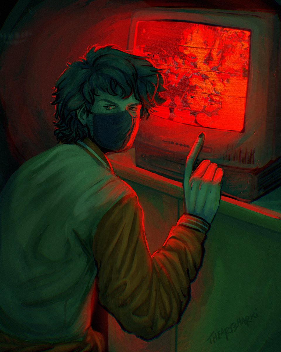 "I've watched these tapes a million times. This wasn't here before."
#generationlossfanart #ranboofanart