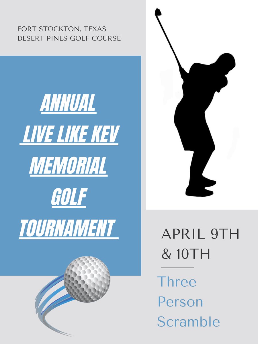 🚨listen up FS !!🚨My brothers annual golf tournament! message me for more info! #LiveLikeKev
