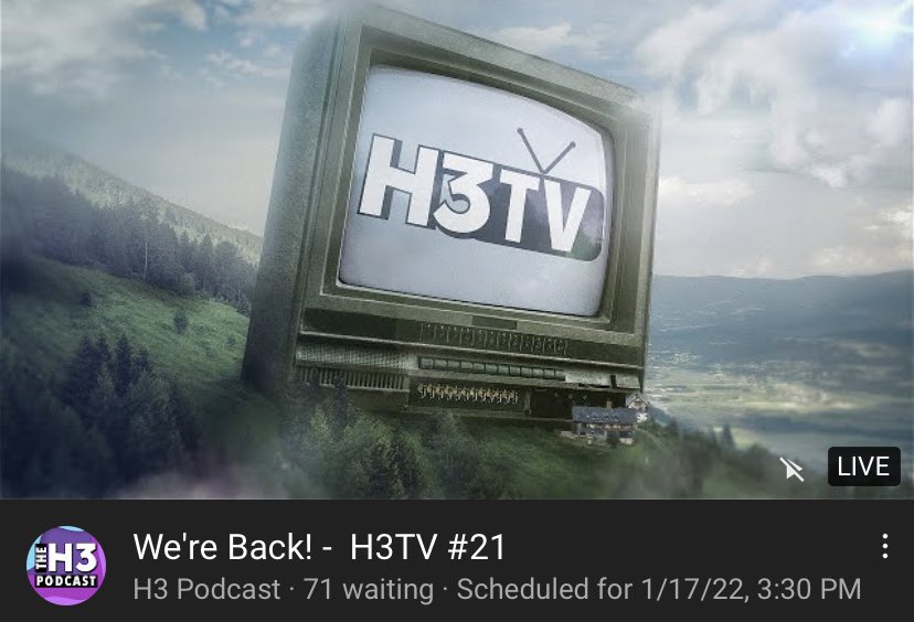LeftoversOUT's tweet photo. H3 is back tomorrow!! LETS FUCKING GOOOOOOOO https://t.co/yLgOzoiSNK