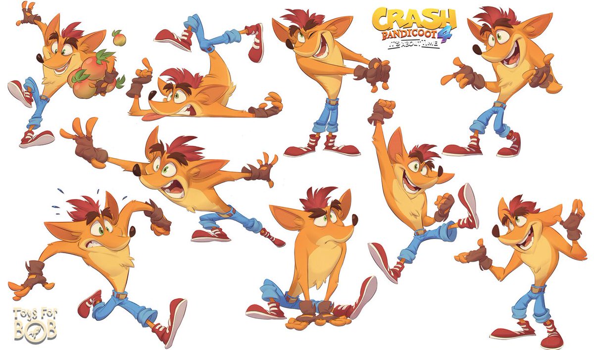 CRASH BANDICOOT CLUBHOUSE on X: Crash Bandicoot renders for if he