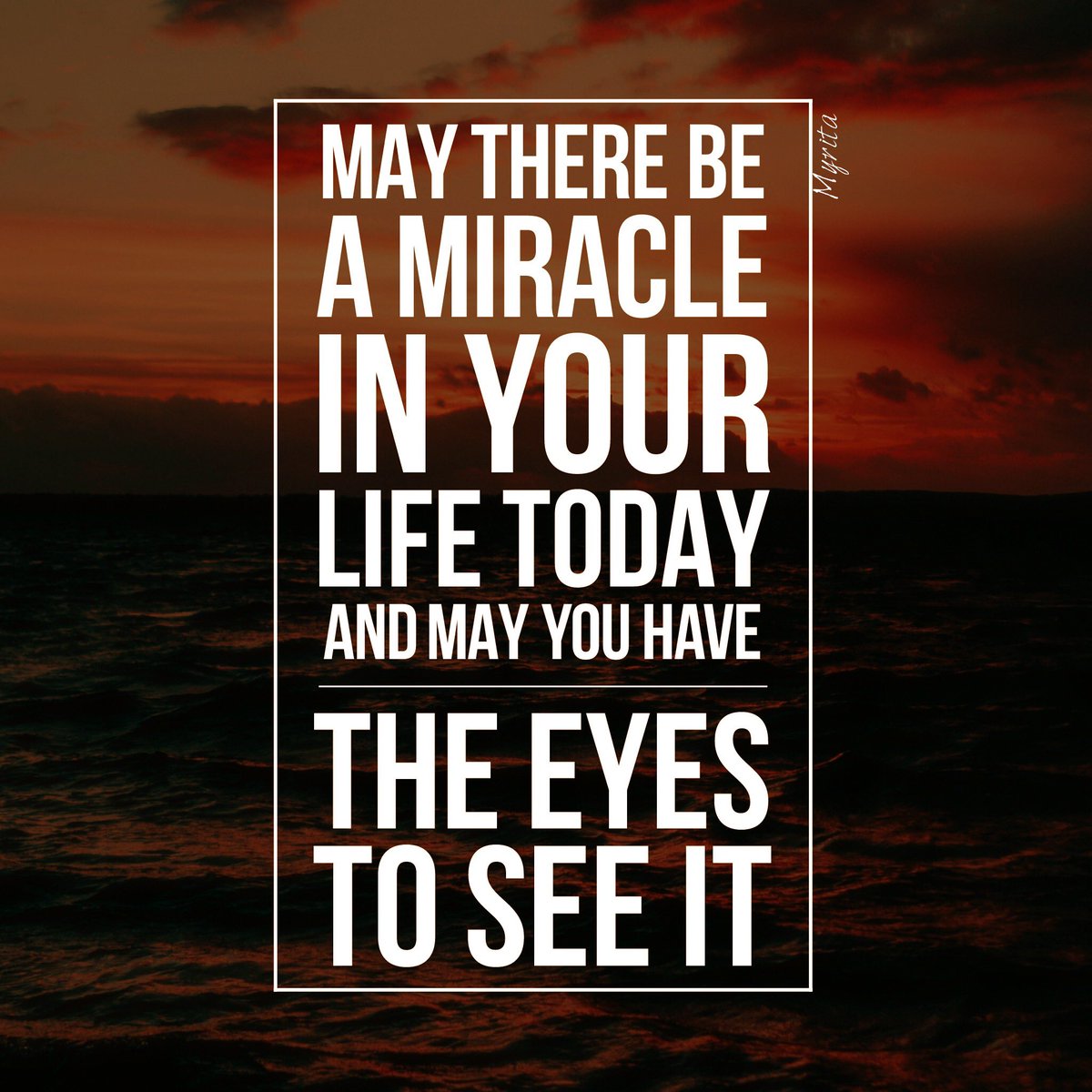 myritabook's tweet photo. May there be a miracle in your life today and may you have the eyes to see it.
👀

#myrita #learn #newpossibilities #healthylifestyle #positivevibes #mondaymotivation https://t.co/1TUnefXwJF