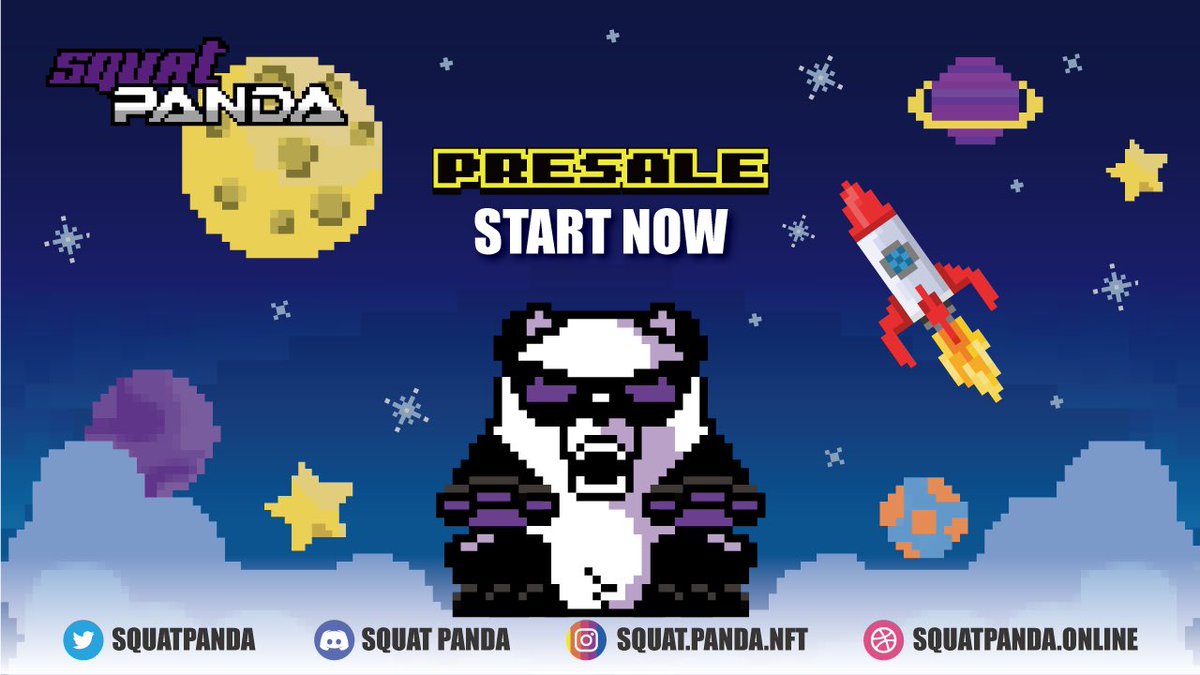 SquatPanda's tweet photo. Shill your #SquatPanda 🐼🐼

#NfTs #shill #NFTCommunity #Polygon #NFT https://t.co/b7RTuWy0zu