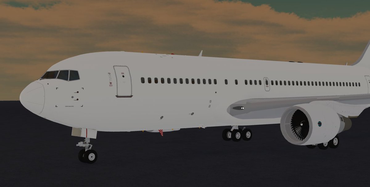 Satuple11's tweet photo. Well, after a long break, I'm finally back! I'm very happy to announce that the 767 (changed to -200ER) is almost finished! Just left to script and animate it but it should not take so long. I also made the 767 MMTT just for fun hehe. I hope you like it!!! :D

#RobloxDev https://t.co/8ntrgnp7Fw
