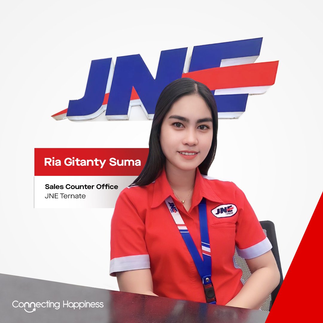 JNE_ID's tweet photo. Selamat hari Senin #TemanJNE!
Yuk kita belajar mendengar dan berbicara untuk saling memahami.
Salam dari Ria Gitanty Suma, Sales Counter Officer JNE Ternate π€
#JNE
#ConnectingHappiness #JNEBahagiaBersama #JNEMajuIndonesia
#JNE31Tahun
#SrikandiJNE #JNETernate #Ternate #Senin https://t.co/4yiZ66Efzb