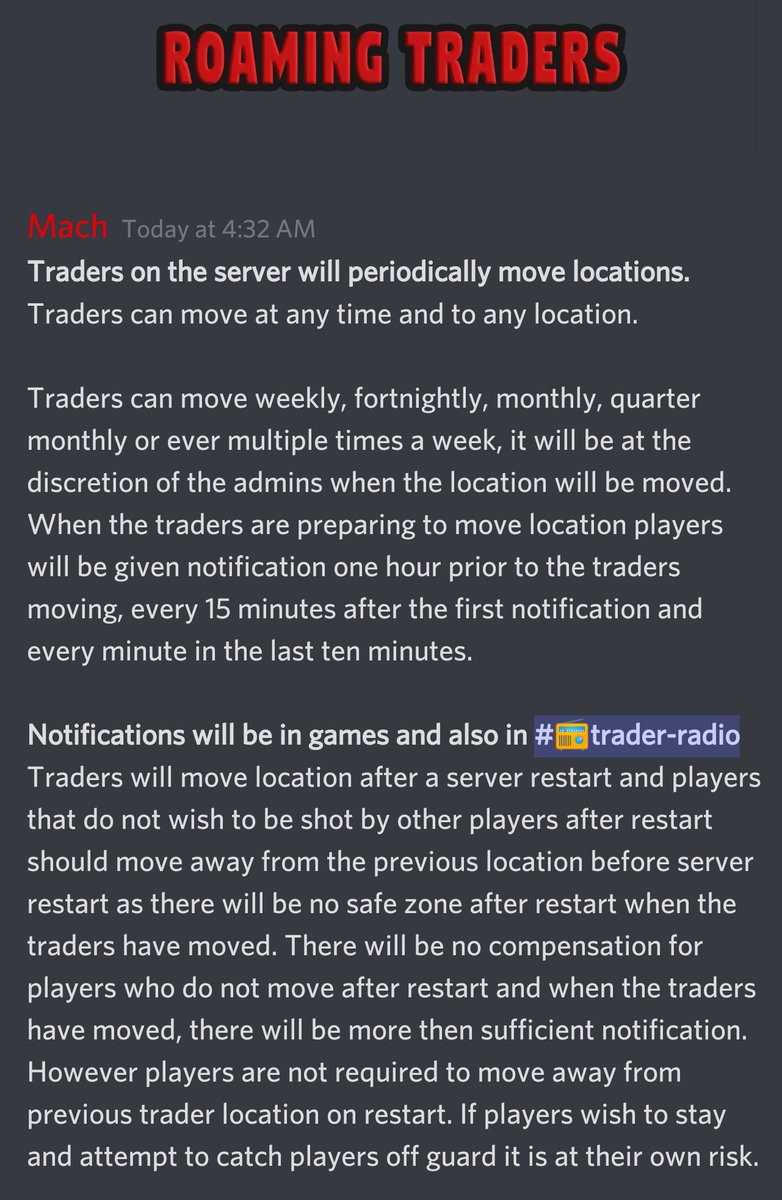 PIPSI_NET's tweet photo. 📣 NEW ROAMING TRADERS

https://t.co/lzSzD48oMr Server revamp is aiming for a balanced DayZ experience.

Not heavily modded, not hardcore vanilla, but a balance of each and a middle ground for all DayZ play styles. 

Check out the discord for more info: 
https://t.co/7AYNJYJeaH https://t.co/NdQxWOh1ba