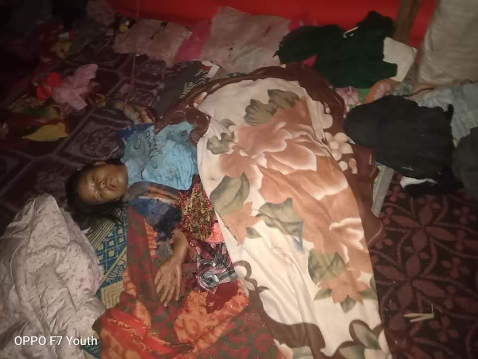 NDBurma's tweet photo. Several #IDPs including a child were killed in #Karenni State when the junta deployed aerial strikes in Moso village. Civilians are fleeing violence waged by the junta. To target innocent villagers who are noncombatants amounts to serious intl crimes. 
https://t.co/j8Q4g77dde https://t.co/I7hFvpzLTl