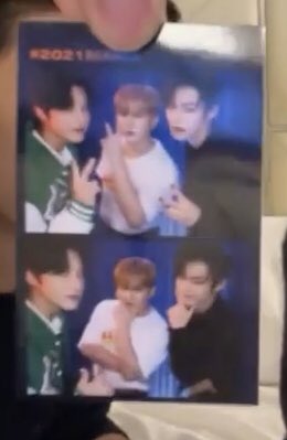 Hyun0205_177's tweet photo. 에이티즈 우영님이 라이브에서 풀어주신 우영 창빈 연준 사진✨ https://t.co/pAPpow2kHG