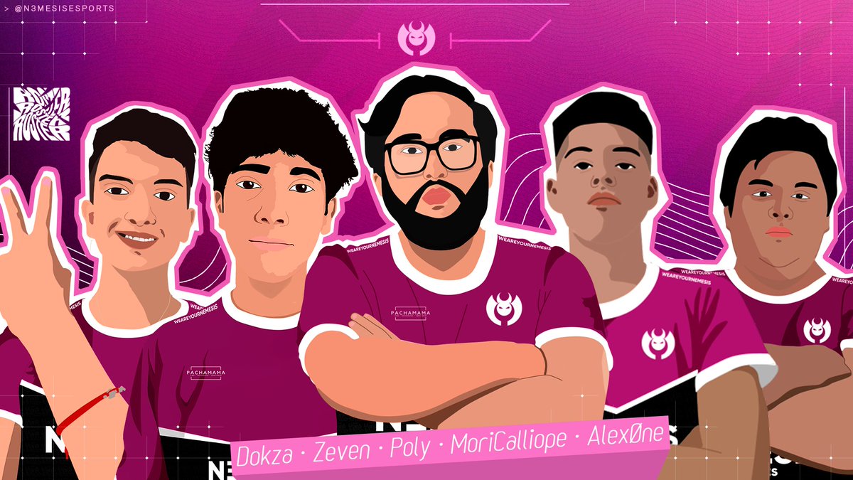#WR | ¡OFICIALMENTE PRESENTAMOS NUESTRO EQUIPO DE #WILDRIFT! 😈

Head Coach: <a href="/KrumHristov01/">KrumHristov</a> 
Coach: <a href="/SegenCoach/">Segen 🇦🇷</a>  

@Z7venAdc  – ADC
<a href="/Arrow_UwU/">GyaruCalliope</a>  – SUPPORT 
<a href="/Dokza7/">Dokza</a>  – TOP 
<a href="/Gabriel_Poly_AC/">P O L Y</a>  – MID
<a href="/Alexone_11/">AlexØne</a>  – JUNGLA 

¡CONFIANZA TOTAL EN EL EQUIPO! 🤩

#WeAreYourNemesiS 💜