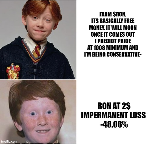 JPreezyNFT's tweet image. Just having fun.🤣
LEGIT BULLISH ON $RON 😤

@AxieInfinity 
#RonMemeContest $RON $SLP $AXS