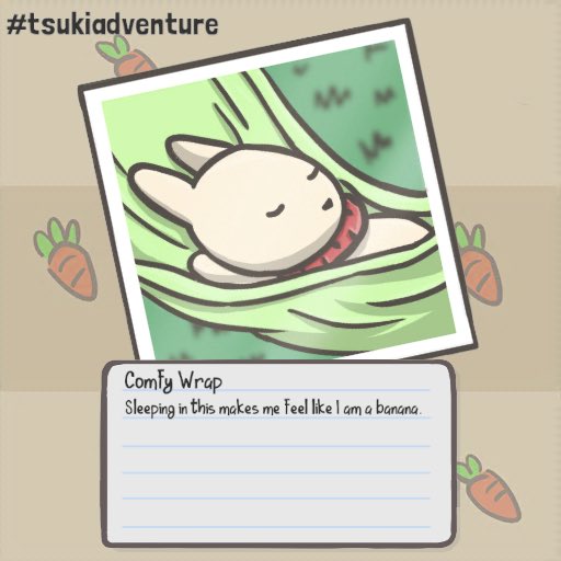 DollyGaGa's tweet photo. Comfy Wrap #tsukiadventure @HyperBeard https://t.co/z7aG6ypjdd https://t.co/v8ST1lJlYJ