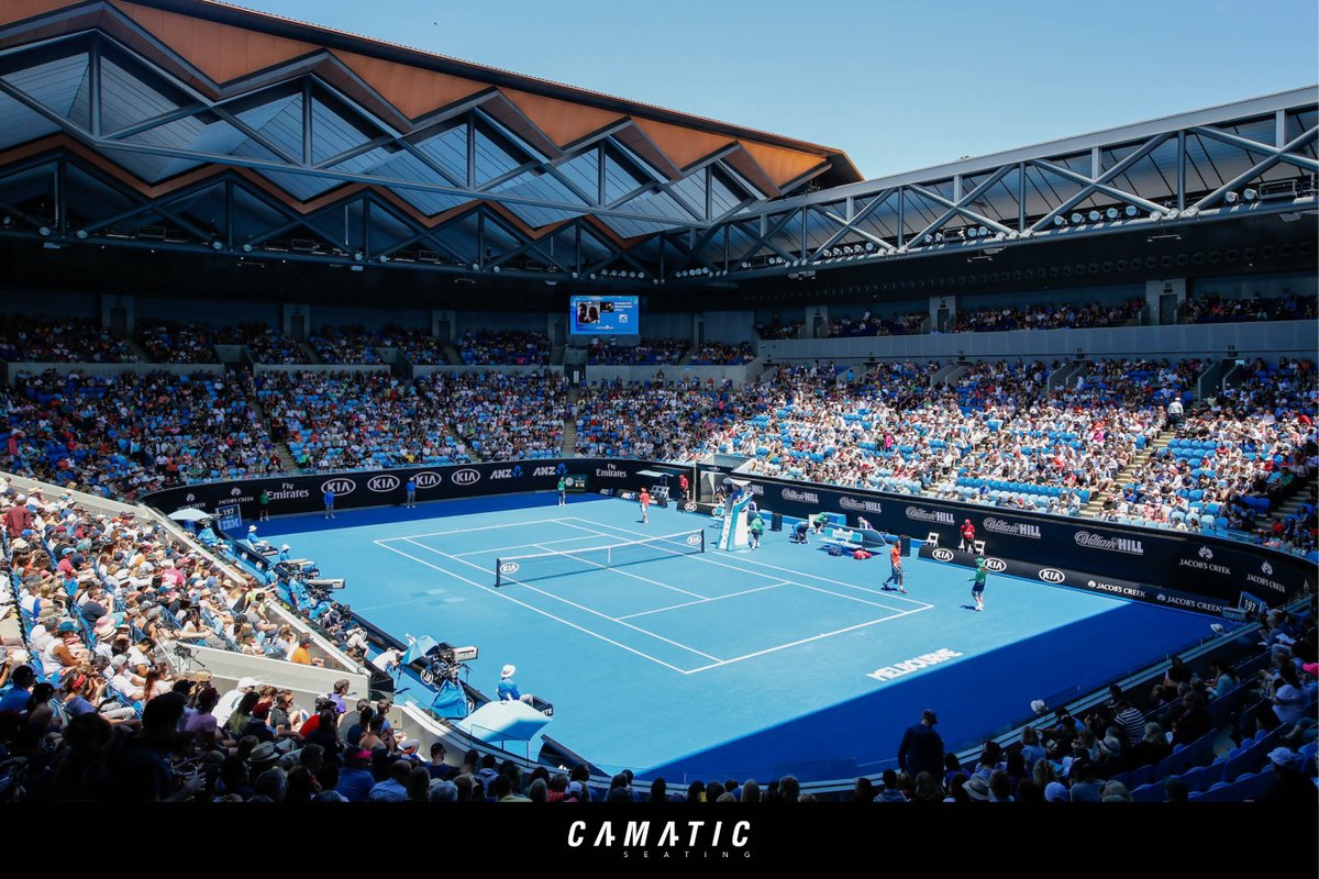 The Australian Open is Back!

<a href="/CamaticSeating/">Camatic Seating</a> is proud to have supplied seating systems for more than two decades to Melbourne Olympic Parks, the host precinct of the Australian Open tennis tournament

#AustralianOpen #AustralianOpen2022 
#seating #Stadia #arena #camaticseating