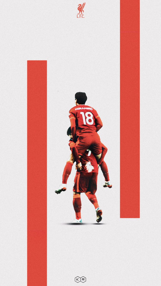 KURI1308's tweet photo. #LiverpoolFC 
#Minamino #Firmino 
#wallpaper https://t.co/LP6zuXcagK