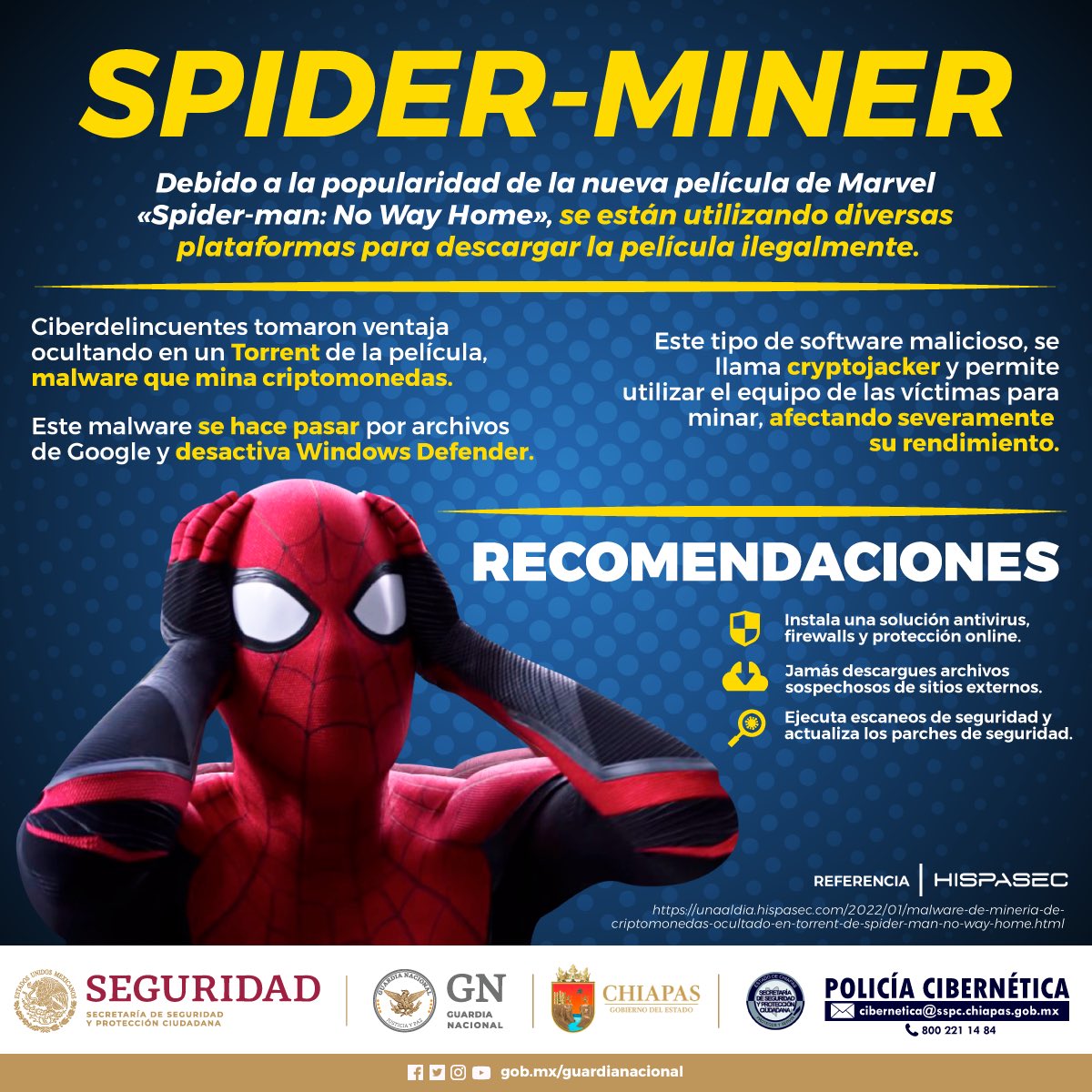 CiberneticaChis's tweet image. 🚩🚨 Cuidado con el #hackverse 🕷 #InternetSeguroParaTodasYTodos #ciberseguridad #cybersecurity