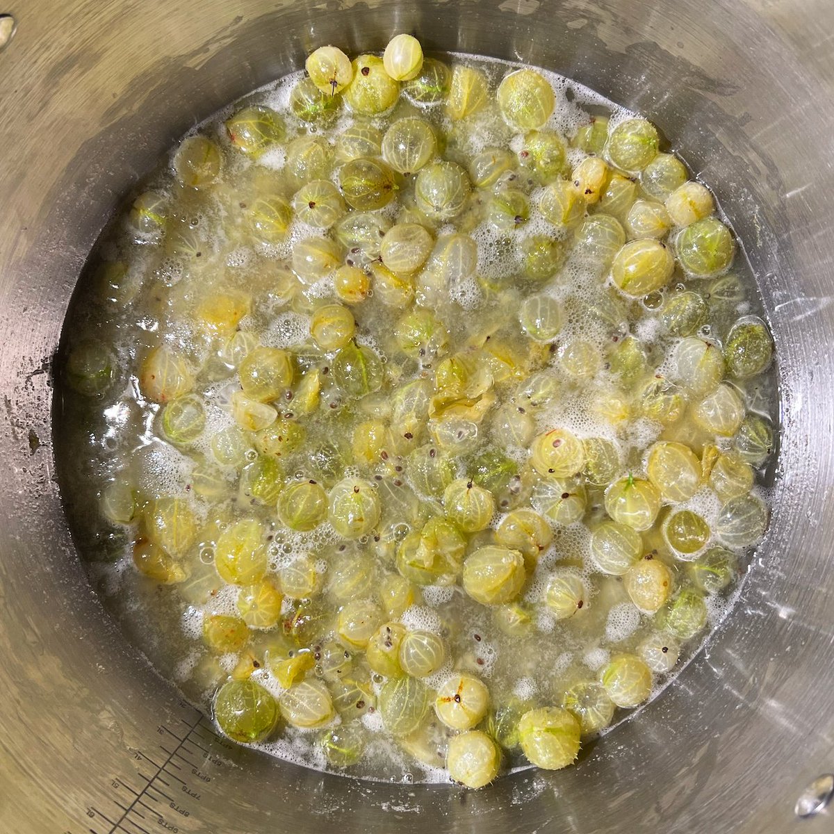 grenow's tweet photo. From green orbs of deliciousness to the russet golden jam of your dreams #gooseberryjam https://t.co/ML8NsOCAMR