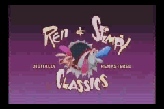 Gilition's tweet photo. In this week of "why the fuck would you do that", I converted two Ren and Stimpy episodes into GBA roms https://t.co/tud6101HNj